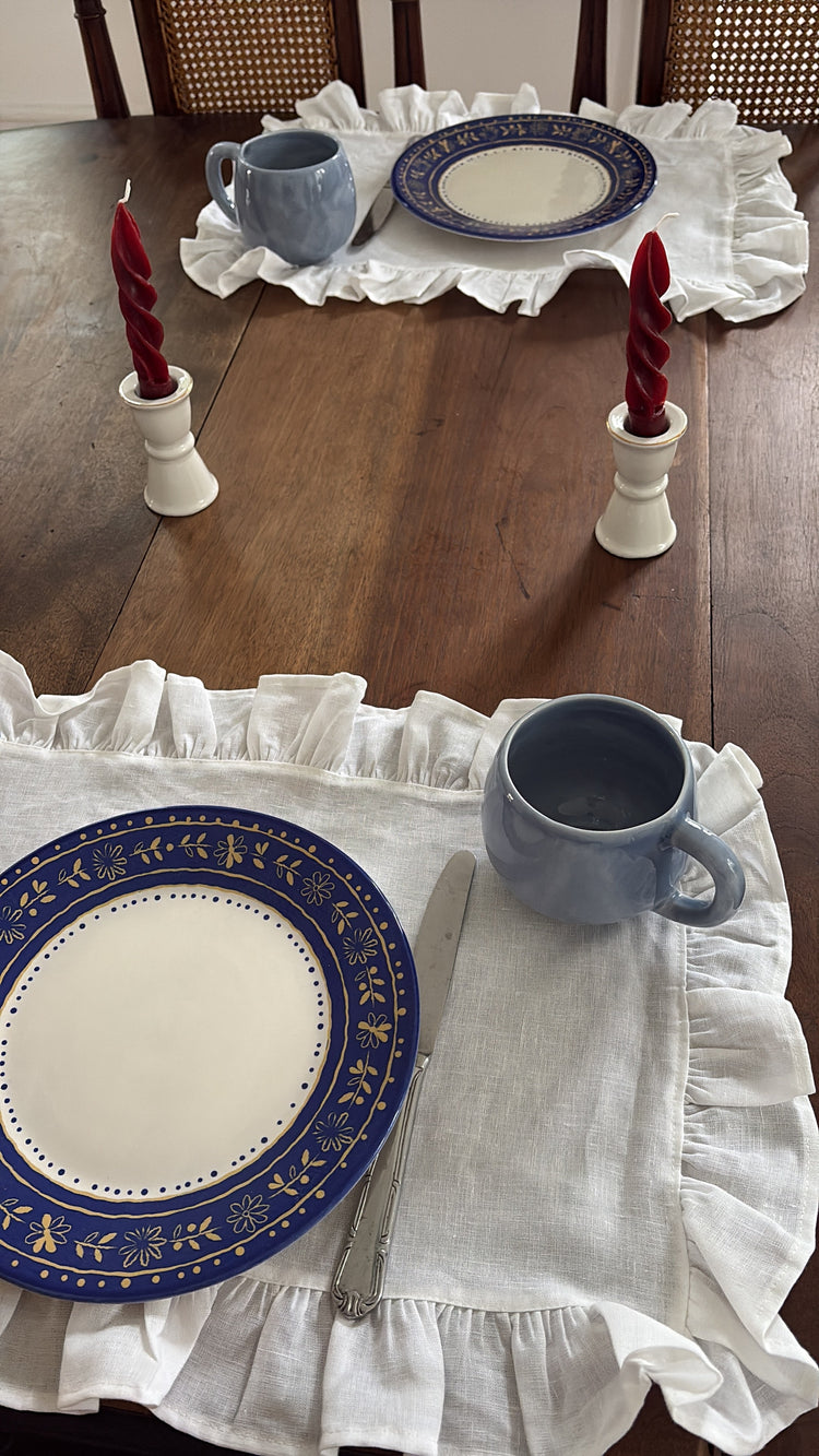 Individuais em Linho