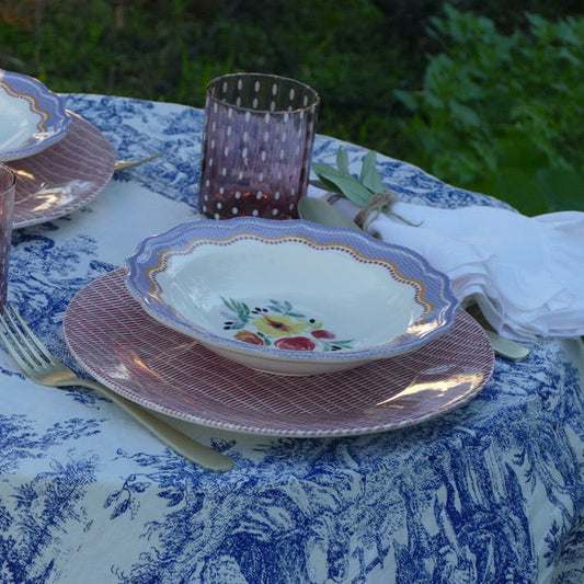 Prato Fundo Rosy Picnic