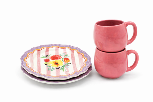 Pequeno-Almoço para 2 Rosy Picnic Lilás