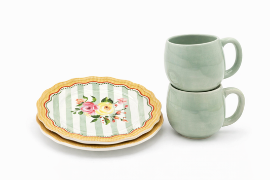 Pequeno-Almoço para 2 Rosy Picnic Amarelo